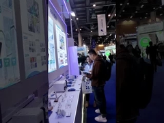 625um à 675um 4 pouces LED bleu de nitrure de gallium GaN Wafer épitaxial sur le saphir SSP Sapphire plat