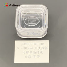 TTV ≤ 10 μm Façade A non dopée de type N, GaN à base de cristal unique, résistance de 0,1 Ω·cm
