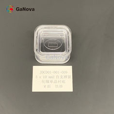 Densité de défectuosité macro 0cm−2 Substrate à cristal unique GaN indépendant de type SI non dopé pour appareils RF 5*10mm2 M-Face