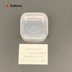 5*10mm2 SP-Face sans dopage de type N GaN à base de cristal unique 20-21 / 20-2-1 10mm2 Résistivité 0,05 Ω·cm