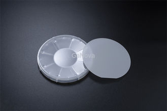 625um à 675um 4 pouces LED bleu de nitrure de gallium GaN Wafer épitaxial sur le saphir SSP Sapphire plat