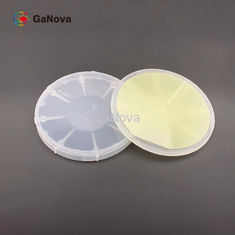 4H gaufrette sic épitaxiale 0.015Ω•cm-0.025Ω•² 150,0 millimètre +0mm/-0.2mm de cm ≤4000/cm