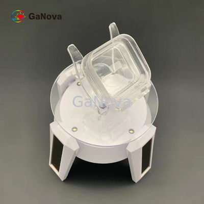 résistivité libre de type n non dopée de substrat de monocristal de GaN du l'Un-visage 5*10mm2 &lt; 0,05 Ω·dispositif de puissance de cm/laser
