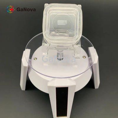 résistivité libre de type n non dopée de substrat de monocristal de GaN du l'Un-visage 5*10mm2 &lt; 0,05 Ω·dispositif de puissance de cm/laser