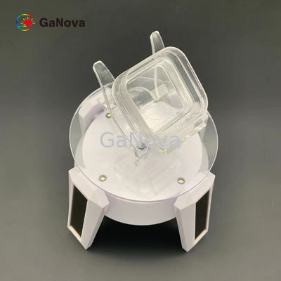 5*10mm2 M-visage GaN Single Crystal Substrate Resistivity libre de type n non dopé &lt; 0,05 Ω·dispositif de puissance de cm/laser