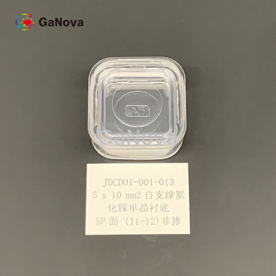 Appareil de puissance 5x10 mm2 Substrate GaN monocristallin de type N non dopé à résistance de 0,1 Ω·cm et BOW à moins de 10 μm