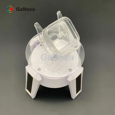 Épaisseur 350 ± 25 μm Substrate monocristallin GaN de type N non dopé à TTV ≤ 10 μm et résistance 0,1 Ω·cm