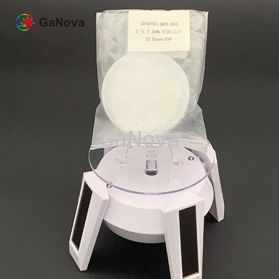 2 pouces isolant semi l'avion d'AIN Sapphire Single Crystal Wafer C