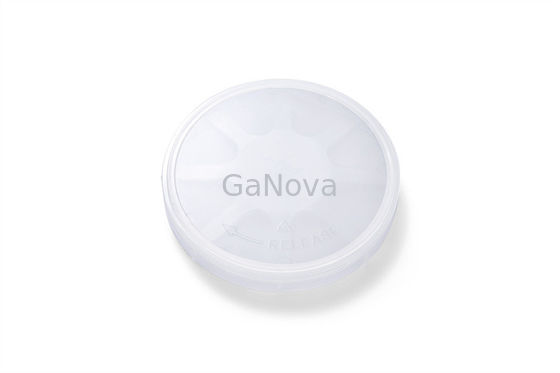 GaN dopé UID de type N de 4 pouces sur tranche de saphir Résistivité SSP &gt; 0,5 Ω cm LED, laser, plaquette épitaxiale PIN