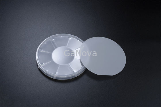 625um à 675um 4 pouces LED bleu de nitrure de gallium GaN Wafer épitaxial sur le saphir SSP Sapphire plat
