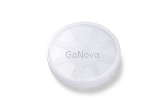 saphir plat de gaufrette du vert LED de 4inch GaN On Sapphire Wafer Blue 100 millimètres