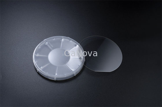 100mm 4 avancent l'épaisseur petit à petit bleue 5um - 6um de LED GaN Epitaxial Wafer On Sapphire SSP