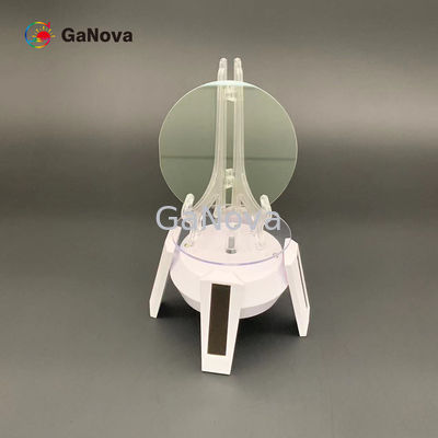 4 pouces de GaN sur la plaque de silicone verte LED Epi plaquettes SiC plaquettes épitaxielles