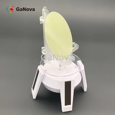 4 pouces de GaN sur la plaque de silicone verte LED Epi plaquettes SiC plaquettes épitaxielles